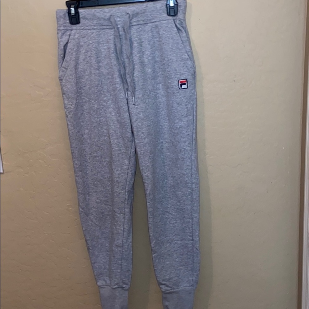 Fila gray jogger sweats